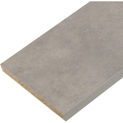 Forestea – Plan de travail stratifié béton 2770 x 640 x 28 mm – PEFC 75% – Épaisseur 28 mm pour cuisine moderne – Finitions impeccables (1/3)