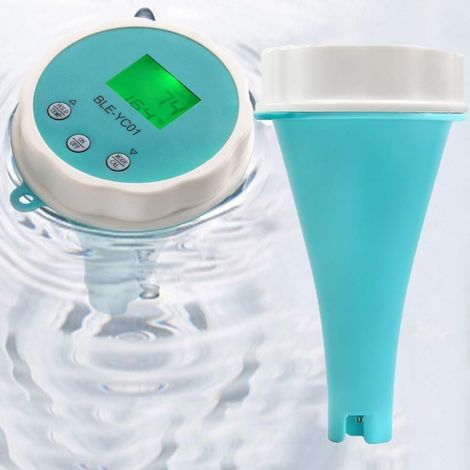 Testeur d'eau 6 en 1 – Analyseur qualité eau piscine et aquarium – PH, CL, EC, TDS, ORP, température – Sonde numérique haute sensibilité (1/5)