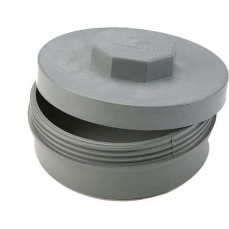 Tapón Registro PVC Evacuación Crearplast Medidas Accesorios Fontanería: 32mm