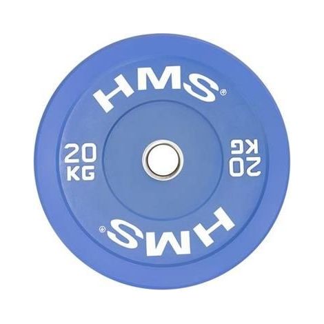 Disco de parachoques olímpico CBR20 azul de 20 kg HMS (1/2)
