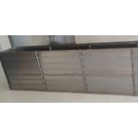 Maison Exclusive - Boxspringbett mit Matratze Schwarz 160x200 cm