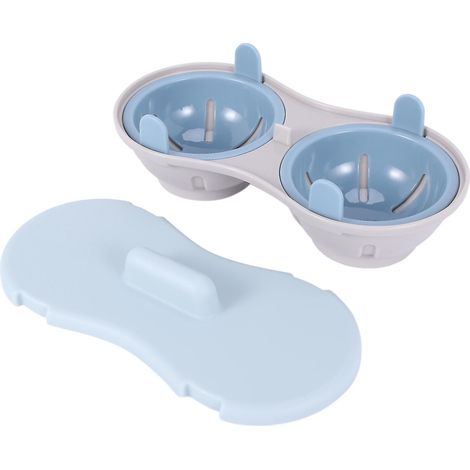 Cuiseur à œufs pochés pour micro-ondes, double compartiment, grande capacité, collection ultime (1/5)