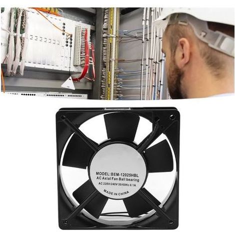 Geeignet für 120-mm-Axiallüfter mit leisem Betrieb, 50.000 Stunden Lebensdauer, doppeltes Kugellager, geeignet für Wärmeableitung und DIY-Belüftung. (1/5)