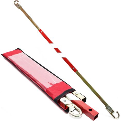 Barra remolque 180cm 2,5 Toneladas Barra seguridad remolcar vehículos Accesorios coche Seguridad