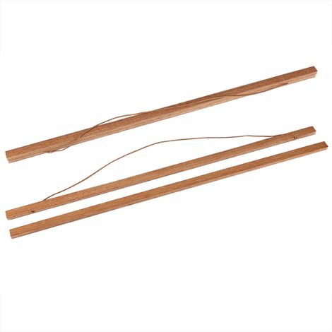 Cadre Photo Magnétique Bois DIY pour Posters et Toiles - Kit 4 Barres 70 cm, Décor Murale Salle à Manger Bureau (1/5)