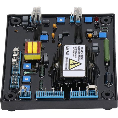 Automatischer Spannungsregler 2-Phasen-Erkennung MX341 AVR-Modul für bürstenlose Generatoren 140–220 V (1/5)