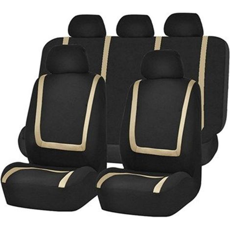 9 Pièces Housse Siège Auto, Spandex Respirant, Protection Complète, Pour Peugeot 106 à 807