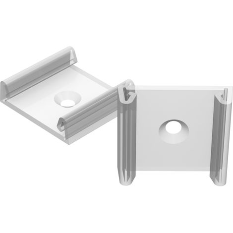 AL12-GLS4-TR-MB: Soporte transparente para perfiles de clips transparentes GLS4