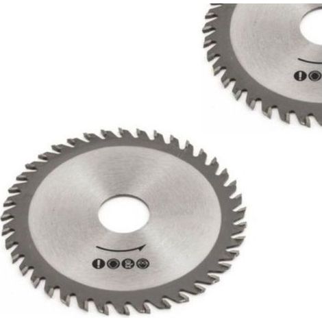 Jeu De 2 Lames De Scies Circulaires Pour Scies Circulaires à Bois 115 Mm 30t