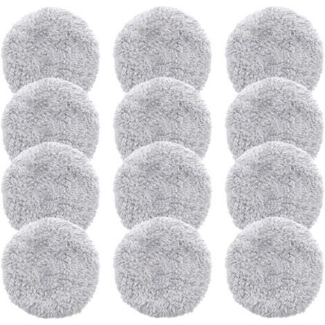 Chiffon de nettoyage de vitres multi-usages, forte absorption d'eau, 188, 168, 198, 388, compatible avec PhoReal, accessoires pour robot nettoyeur de vitres (12 pièces),