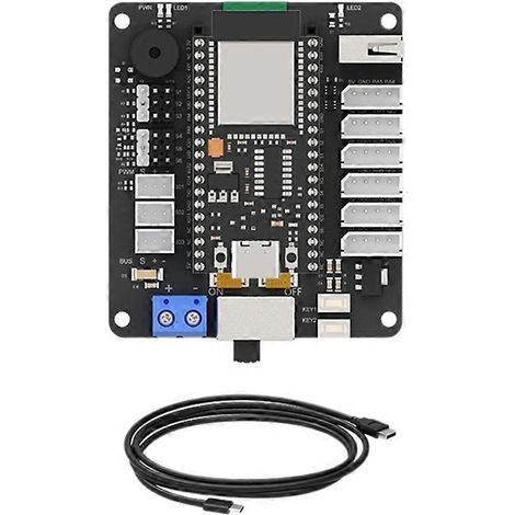 Carte mère open source pour module de contrôle servo 6 canaux avec carte de contrôle de bras robotique ESP32 Bluetooth intégrée (1/5)