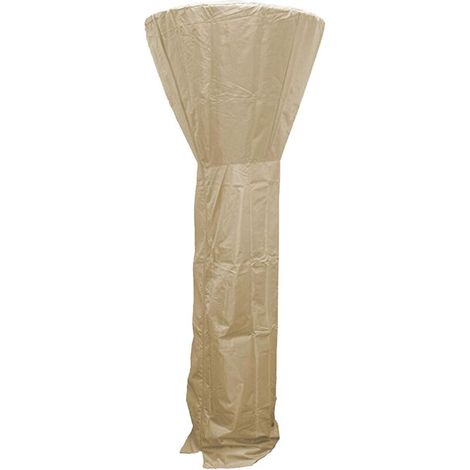 Housse de protection pour chauffage de terrasse, tissu Oxford 210D, anti-poussière,221 x 85 x 48 cm, beige (1/3)