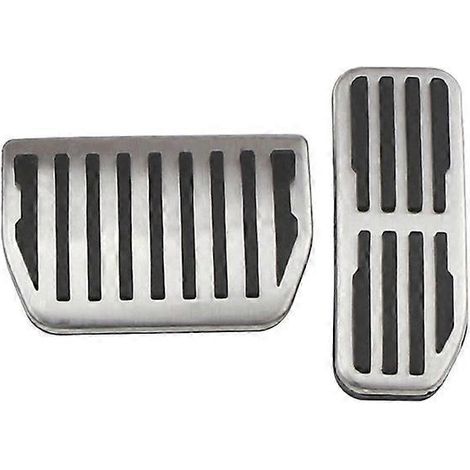 Pédales Carmilla pour Land Rover Range Rover Velar 2017 2018 2019 2020 2021 - Protection en acier inoxydable pour pédales de frein et d'accélérateur (1/5)