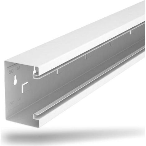 OBO Stahlblech-Geräteeinbaukanal GS-S70110 70x110 reinweiss