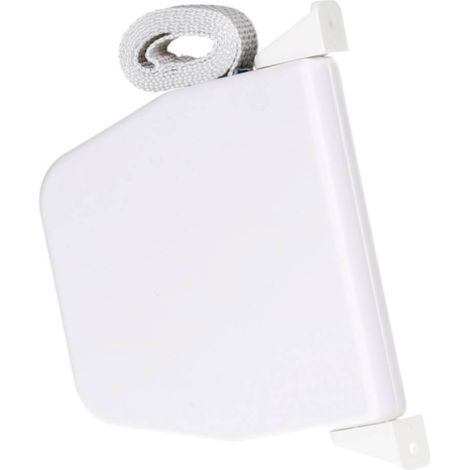 Enrouleur manuel pour volet roulant 5m – Sangle 14mm – Montage à visser sur mur ou cadre de fenêtre – Compatible systèmes Mini – Schellenberg (1/5)