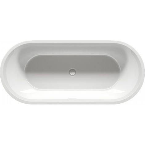 Baignoire îlot acrylique RIHO INSPIRE-Blanc-Blanc--