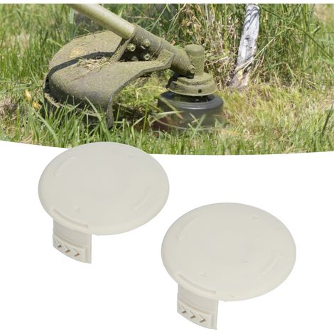 2 Pièces Bouchons de Bobine en Plastique 993373001 Compatibles avec Ryobi AC14HCA Désherbeur sans Fil (1/5)