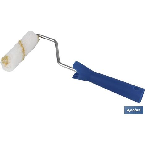 COFAN mini rodillo paredes lisas 6cm , Mini rodillo recomendado para paredes lisas, yeso y paladar. Cuenta con el sistema antigoteo, dejando un acabado fino y perfecto. Es apto par (1/4)