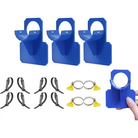 4-piece pool hose holder set, pool adapter, pool accessories for Intex pump pool hose holders (30 to 37 mm) (1/4)
