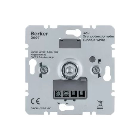 Berker DALI Drehpotenziometer Tunable white 2997 (1/2)