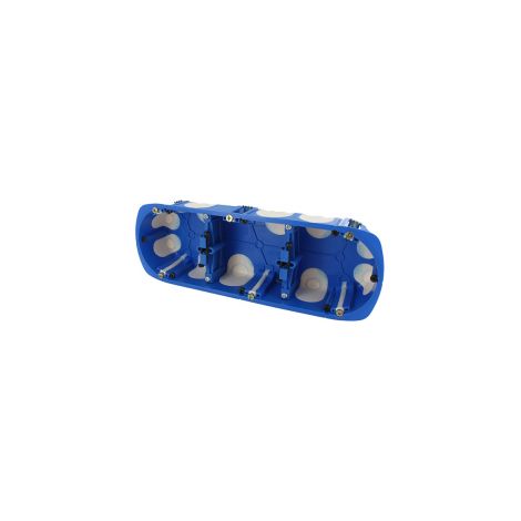 Boîte d'encastrement MULTIMAT NO AIR - 3 postes - Profondeur de la boîte : 40 mm - BLM DISTRIBUTION