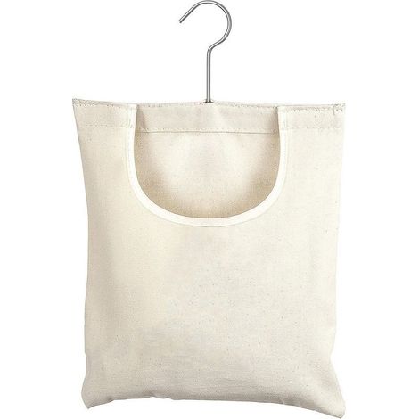 Panier Pince à Linge a Suspendre, Panier Epingle a Linge en Toile, 32 x 27cm Sac à Pince à Linge Suspendu, Sac de Rangement de Rotatif à 360 Degrés, pour Jouets Chaussette Petits Objets (1/5)