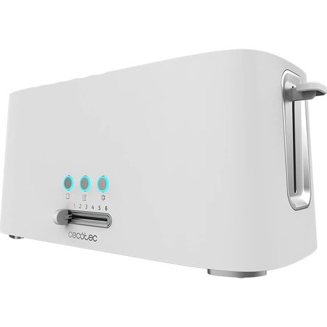 Grille-pain 2 longues fentes 1630W Blanc (1/2)