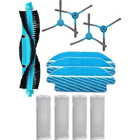 Kit de brosses latérales principales, de filtres et de chiffons de nettoyage pour robot Cecotec Conga 3490 - Pièces détachées