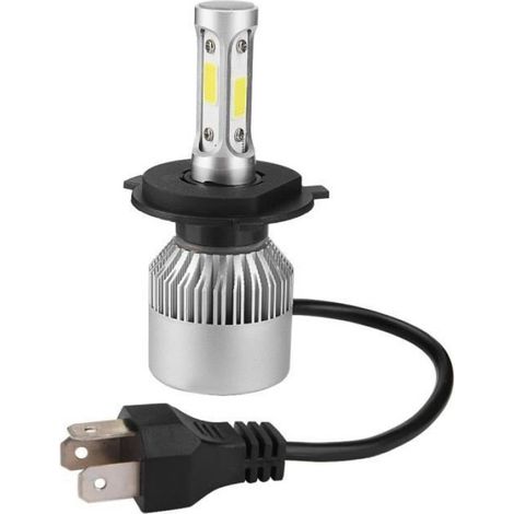 Ampoule H4 - LED COB 36 W 8000 LM - Faisceau Haut/Bas - 6000 K - 9-32 V - Pour Voiture - Lot de 2 (1/4)