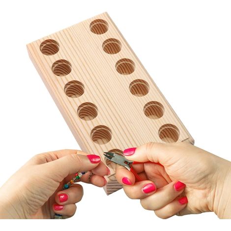 Porte-pinces – Support de rangement à plusieurs compartiments – Organisateur d'outils manuels – pour garage, atelier, établi, mécanique, construction et travaux (1/5)