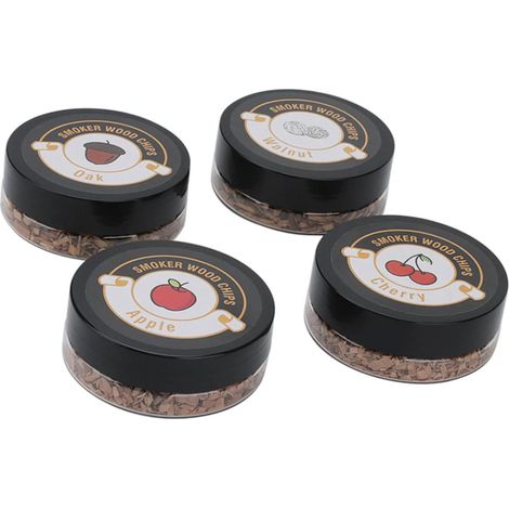 copeaux de bois fumés extra fins, couleur cerisier et noyer (1/5)