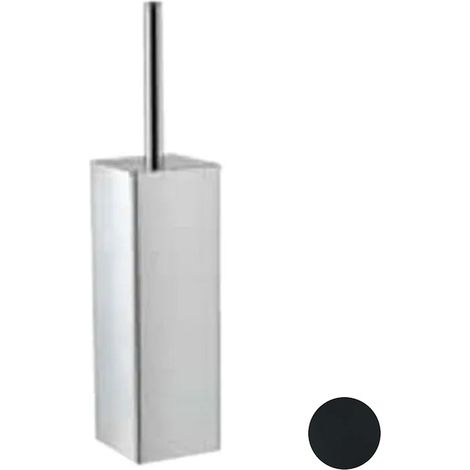 STILHAUS Living porta scopino metallo a parete nero cromato codice prod: 000LV039M05