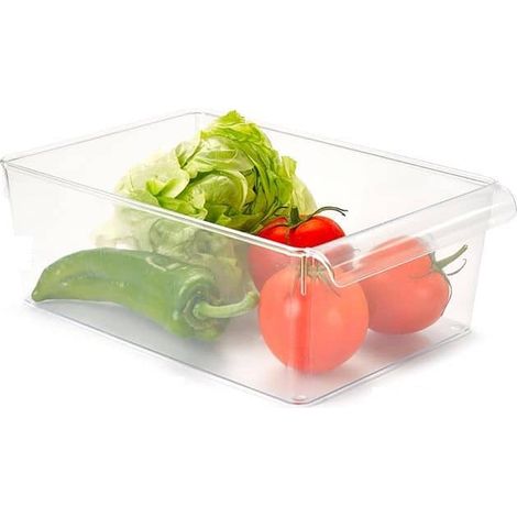 Organizador verduras para frigorifico de plastico  Transparente