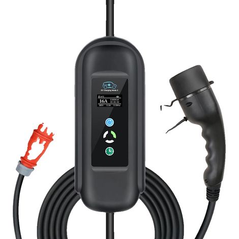 Chargeur EV Portable, Puissance 11KW, Longueur 10M (1/5)