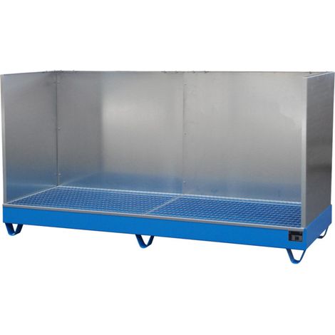 Bauer Südlohn Bac de récupération 2042/SW, peint, bleu clair