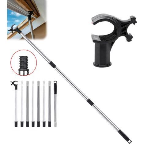 3.2m Canne Telescopique pour Stores et Fenêtres De Toit,Perche Telescopique ConçU pour Contrôler Les Lucarnes,Perche Pour Fenêtres De Toit et Stores (1/5)