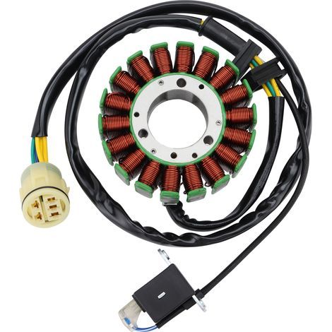 Stator coil assembly (including trigger) for modification and upgrade parts for the 2004-2007 Honda TRX400 ATV (all-terrain vehicle). (1/4)