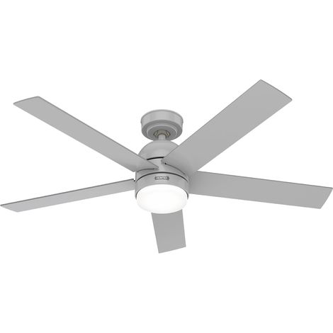 Ceiling Fan Giannis Grey with LED Light & Remote