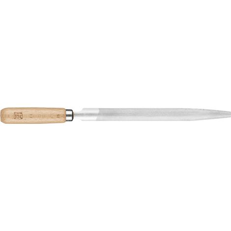 PFERD TOOLS Schlüsselfeile mit Heft Halbrund 100mm Hieb 2 für filigrane Feilarbeiten (1/2)