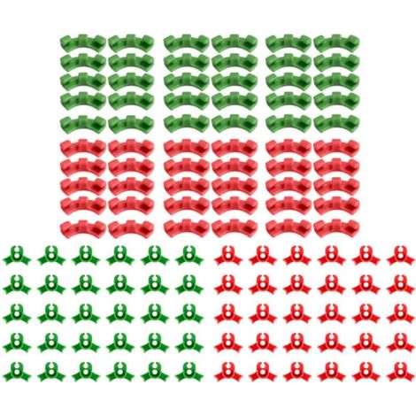120 pièces clips de formation plantes à faible stress, pour cintrage et entraînement