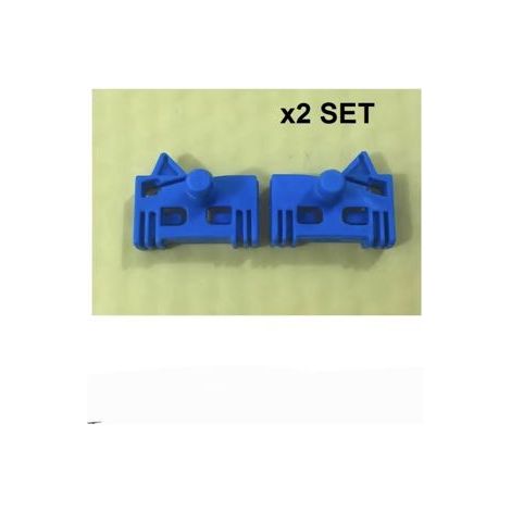 Kit de Réparation Lève-Vitre Avant, Compatible avec Renault Clio Scenic Laguna Velsatis, Mécanisme Droit et Gauche