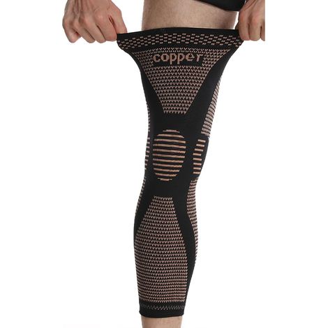 Rodillera larga, rodillera deportiva para hombres y mujeres. (1/5)