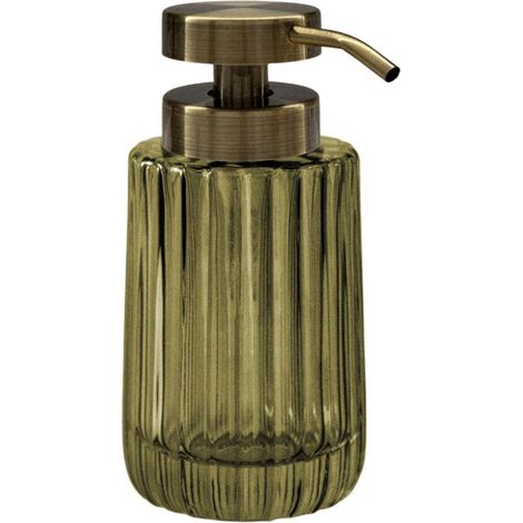 COSMIC Soap dispenser, 300ml, Resistant Glass, Green, Lido Collection