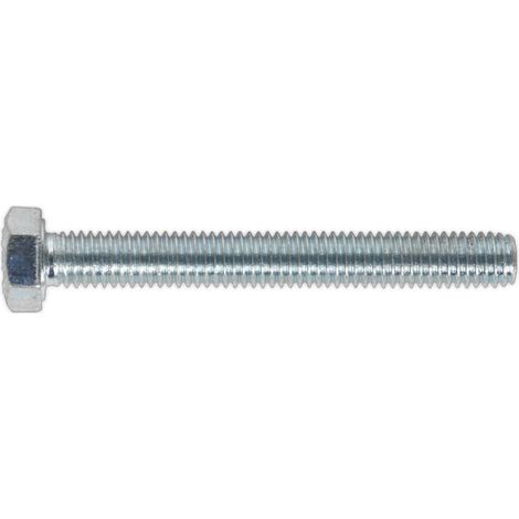 Sealey HT Setscrew M5 x 40mm 8.8 Zinc Pack of 50 SS540