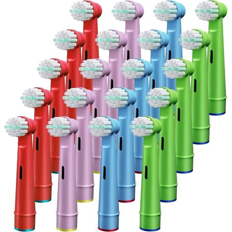 Compatible avec 20 têtes de brosse à dents électriques Oral-B EB30 Triple Clean Deep Clean 2D 3D D12 D16 (1/5)
