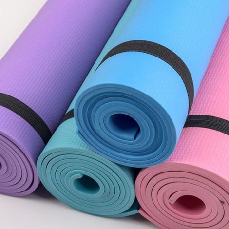 Tapis de yoga - - Multifonctionnel - Imperméable - Léger - 4mm (1/3)