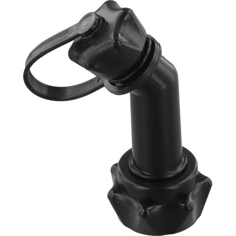 Bec verseur en plastique avec couvercle anti-fuite pour bidons doubles, buse de réservoir de carburant sécurisée pour une distribution efficace, pièce de rechange pour équipement de jardin, (1/4)
