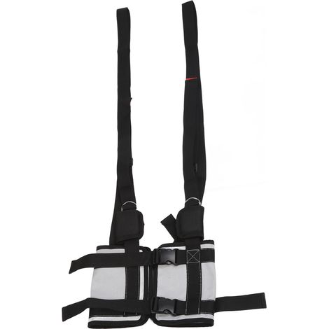 Dispositif de Traction Lombaire pour le Dos avec Ceinture de Fitness en Coton Épais - Réduction de la Pression (1/5)