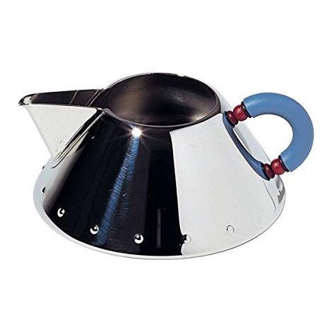 Alessi 9096 lattiera de 200 ml Acciaio inox Blu, Acciaio inox (1/4)