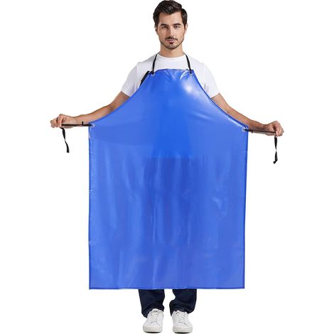 Nanxson Tablier de Protection Imperméable en PVC CF3037 - Unisexe, Résistant à l'Huile, Idéal pour Usine Alimentaire et Poissonnerie (1/5)